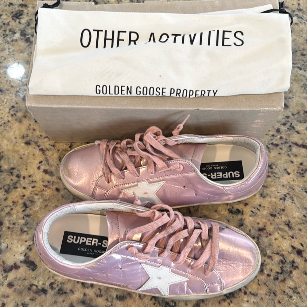 Golden Goose PINK shoes 40 size